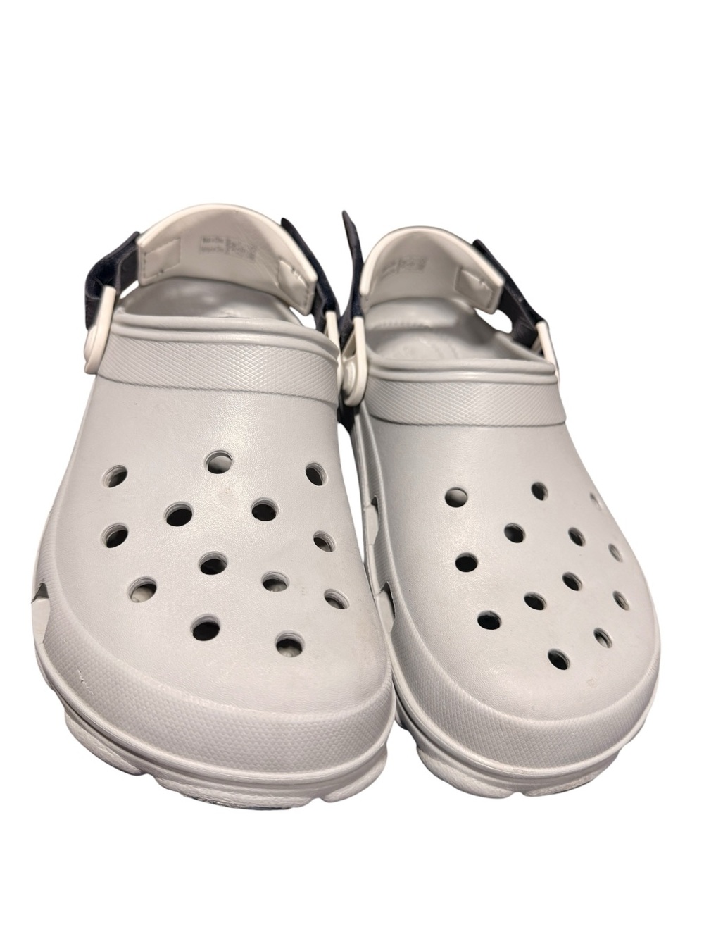 Crocs Classic All Terrain Clog Adjustable Strap Unisex Sz Men 7 Women 9 Grey - Picture 2 of 9